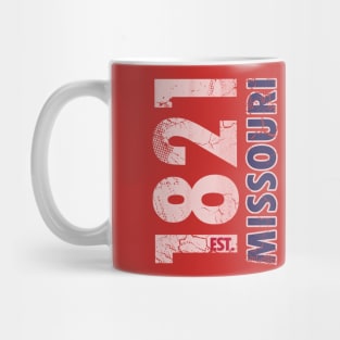 Retro 1821 Missouri State Flag Mug